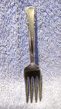 Vintage Holmes  Edwards IS child's fork / 4 1/4" length