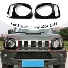 2x  Eyes Front Headlight Lamp Cover Decor Bezel for Suzuki Jimny 2007-17 AU