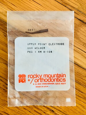 RMO Rocky Mountain Orthodontics 660-2 Dental Jewelry Spot Welder