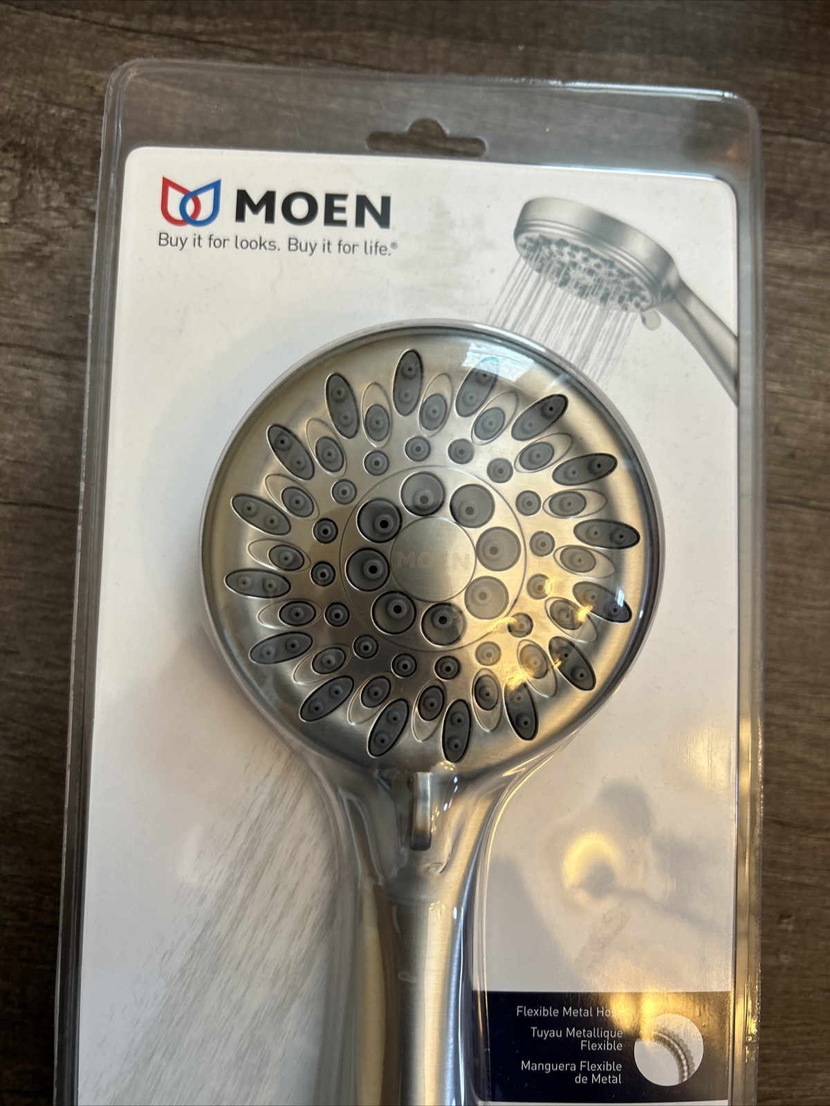 Brand New Moen Ignite 5 Settings Hand Held Shower Head (20091SRN) eBay