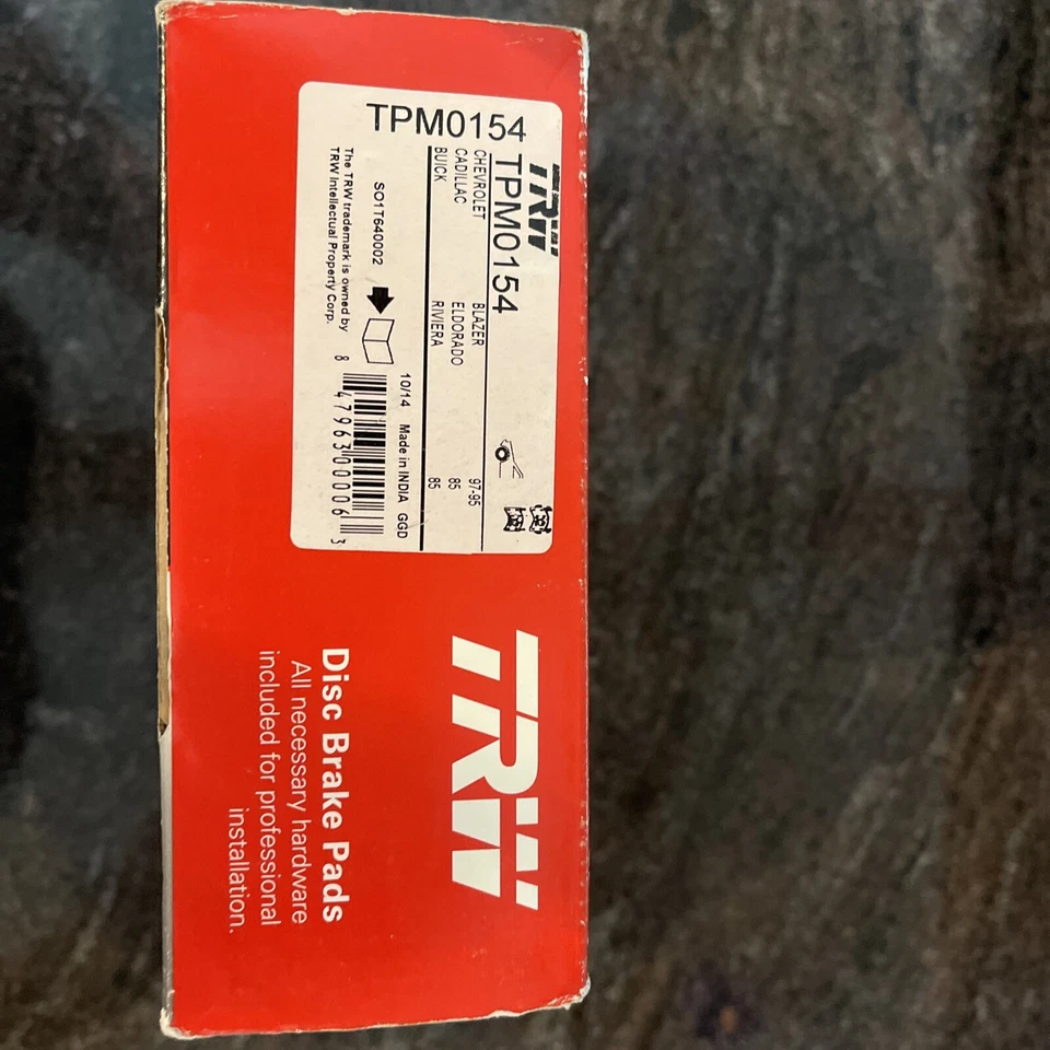 Cerâmica TRW AUTOMOTIVE TPM0154 Ultra Premium - Imagem 3 de 4