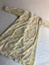 Carter  s Vintage USA layfette gown Baby Animals unisex yellow white
