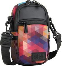USA Gear Compact Camera Case Point  Shoot Bag with Geometric