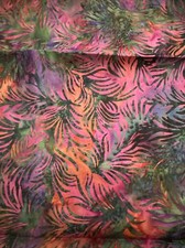 Fabric 100 Cotton Batik 1 1/2 Yards Quilt Shopping Quality