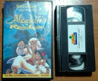 ALADDIN UND DER KÖNIG DER DIEBE - VHS VIDEOKASSETTE WALT DISNEY - NR.61