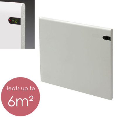 ADAX NEO Electric Panel Heater Timer, Wall Mounted, 400W, White, Small,  Lot 20 UK