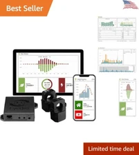 Smart Wireless Energy Monitor - Money-Saving - Real-Time Data - Bills & Reports