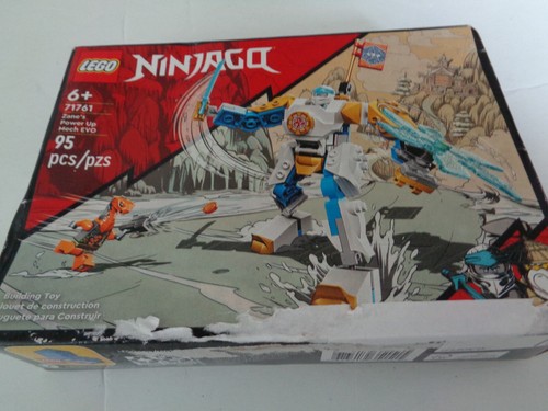 LEGO 71761 NINJAGO Zane’s Power Up Mech EVO Actionfigur mit Kobra Schlange lb
