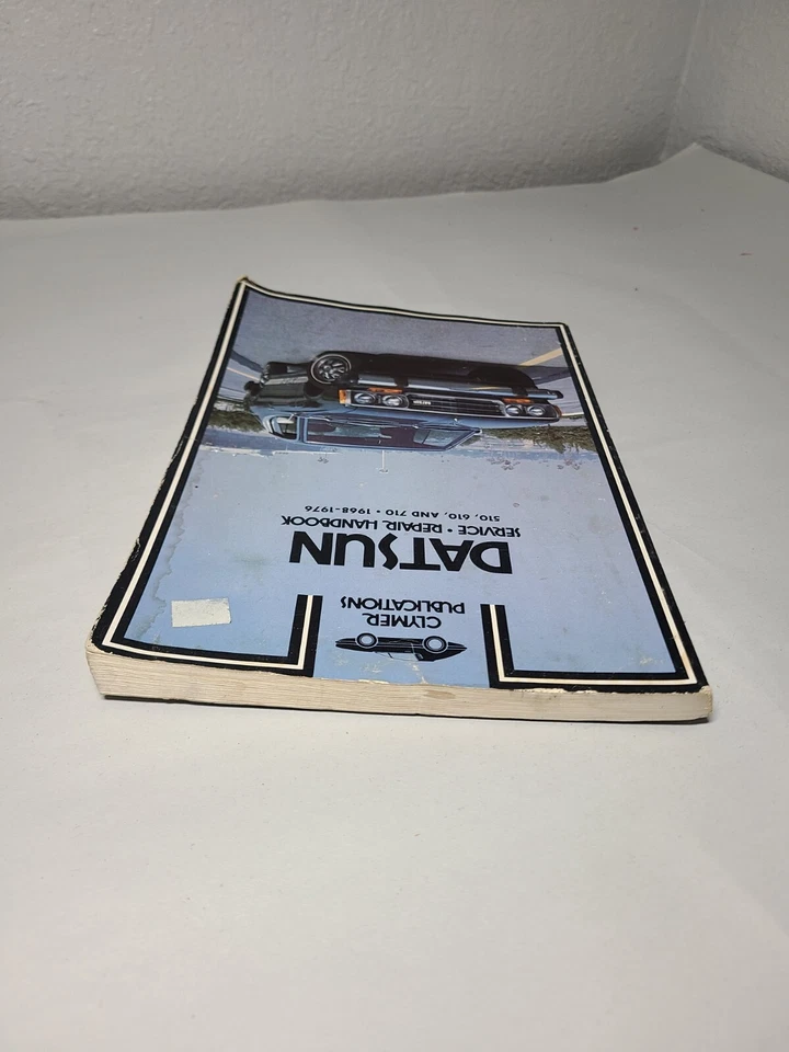 DATSUN 510, 610 y 710, 1968-76, manual de servicio•reparación, clymer, #A149 Foto 3 de 4