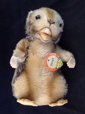 VINTAGE Steiff Nagy the Beaver with CHEST TAG