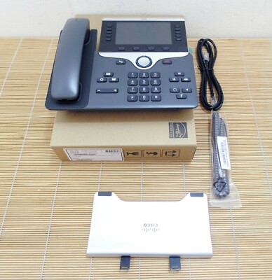 Neu Cisco CP-8851-3PCC-K9 IP Phone 8851 multiplatform phone firmware New Open
