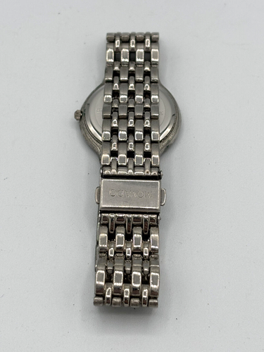 Reloj Movado Esperanza para dama esfera plateada cuarzo acero inoxidable suizo 009G - Imagen 2 de 6