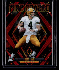 2022 Panini Phoenix * Brett Farve * Fire Forged Red #'d/199 Card #FF-10