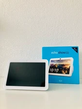 Amazon Echo Show 8 (2nd Gen) Smart Display Speaker - Glacier White