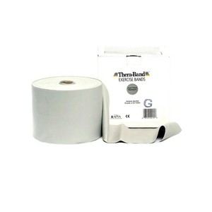 Thera-Band® Original Theraband teraband von 1,6m bis 3m super stark / silber