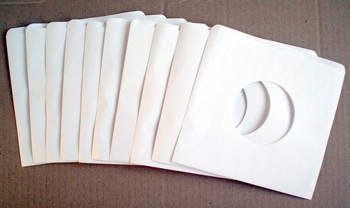 POSTEN VON ZEHN 45 U/MIN PLATTENPAPIERHÜLLEN **** LOT DE 10 POCHETTES DE 45 TOURS