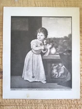 PORTRAIT OF DAUGHTER OF R STROZZI.EXTRA SIZE 12"x10" PERRY ENGRAVING PRINT*EP10