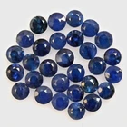 Wholesale Lot of 5mm Round Facet Natural Blue Sapphire Loose Calibrated Gemstone