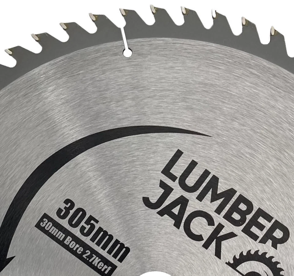 Lumberjack TCT Circular Saw Blade 305mm x 30mm 100 Teeth for Mitre & Table Saws - Image 3 of 4