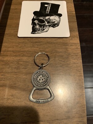 Ballast Point Brewing Company Nautical Keychain Beer Bottle Opener Metal Brewer