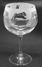 BRITISH BULLDOG Frieze Boxed 70cl Glass Gin Balloon