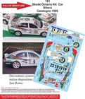 DECALS 1/18 REF 0181 SKODA OCTAVIA SIBERA RALLYE CATALUNYA 1998 WRC RALLY