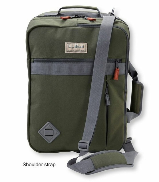 L.L. Bean Continental Travel Pack Backpack/Tote Green eBay