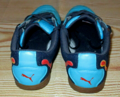 MENS PUMA POWERCAT 4.12 SALA BLUE INDOOR SOCCER SHOES SIZE 11 Puma | Shoes | Mens Puma Powercat 42 Sala Blue Indoor Soccer  main image 3