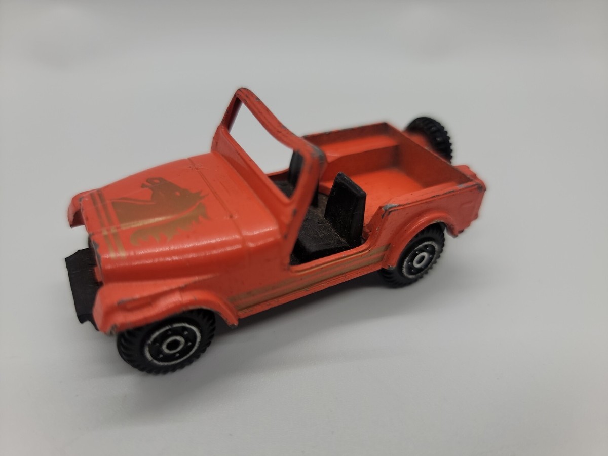 Vintage Yatming Die Cast Jeep No.1608 orange | eBay