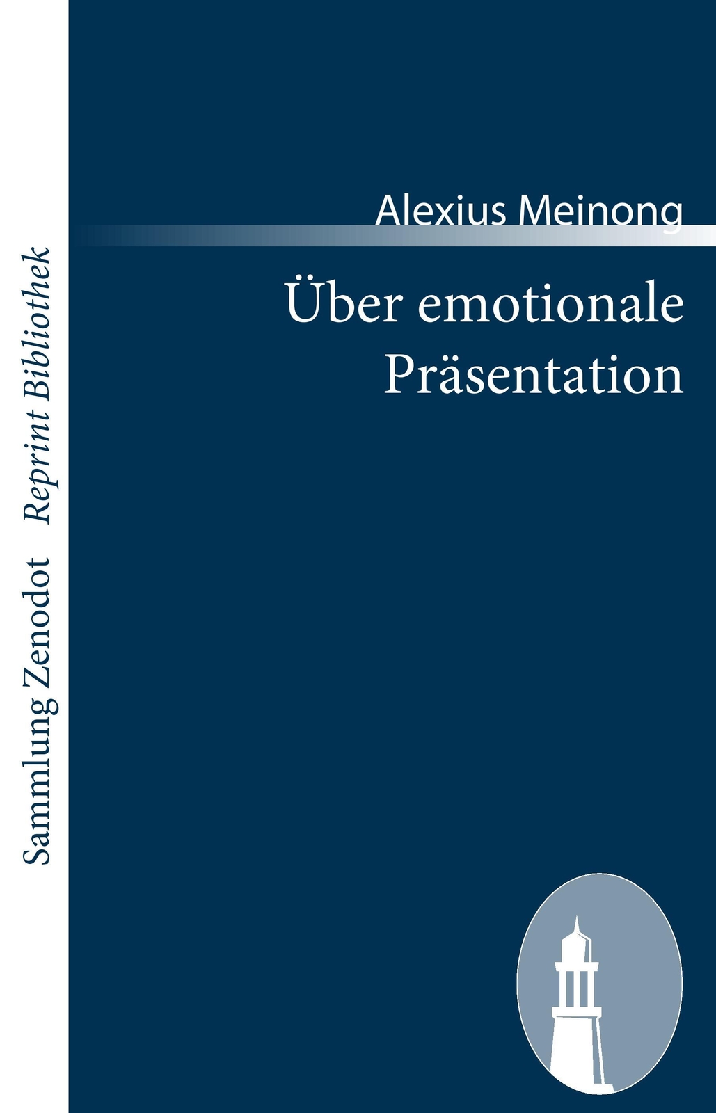Thumbnail - Über Emotionale Präsentation Alexius Meinong Taschenbuch Paperback 186