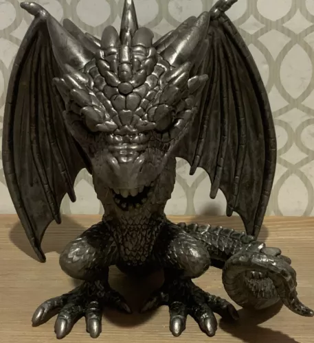 🏯 Funko Pop Game of Thrones: The Iron Anniversary - Rhaegal (Iron) 🆕 No Box