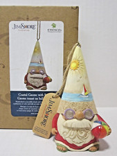 NEW Jim Shore Enesco Heartwood Creek Coastal Gnome with Beachball Ornament B41