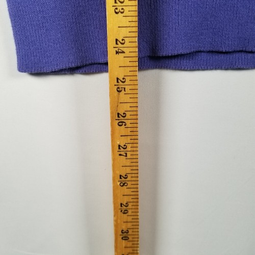 Camiseta sin mangas Croft & Barrow para mujer talla grande púrpura a rayas cuello redondeado nueva con etiquetas - Imagen 10 de 10