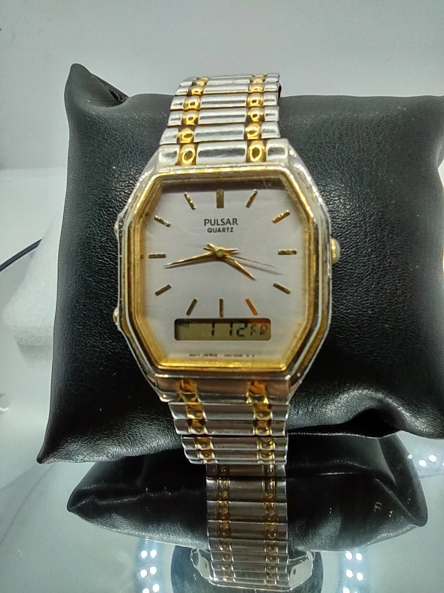 Pulsar Vintage Watch with Digital Time V041 5330R1 190042 eBay