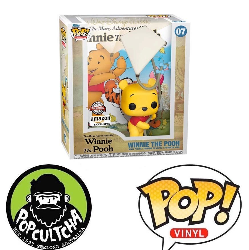 The Many Adventures Of Winnie The Pooh - Pooh With Kite Pop! Vhs Covers Figure