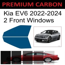 Premium Carbon Window Tint fits Kia EV6 Suv 2022-2024 precut tint 2F
