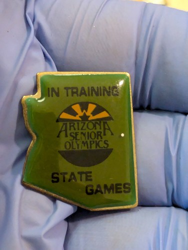 Arizona Senior Olympics State Games Training Lapel Tack Pin - 第 1/6 張圖片