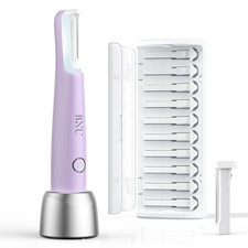 Dermaplaning Tool for , Dermaplane Razor for Light Exfoliation  Peach Fuzz H...