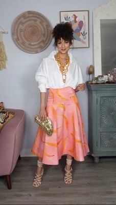 完売品WOMEN'S LOGO ELASTIC SUMMER SKIRT XS l_20251-s5k689z8-q6k-84-61-89-