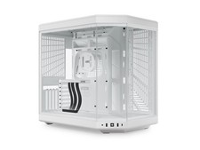 HYTE CSHYTEY70WW Dual Chamber ATX Mid Tower Case White