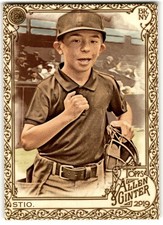 Vincent Stio 2019 Topps Allen & Ginter Gold Hot Box #156