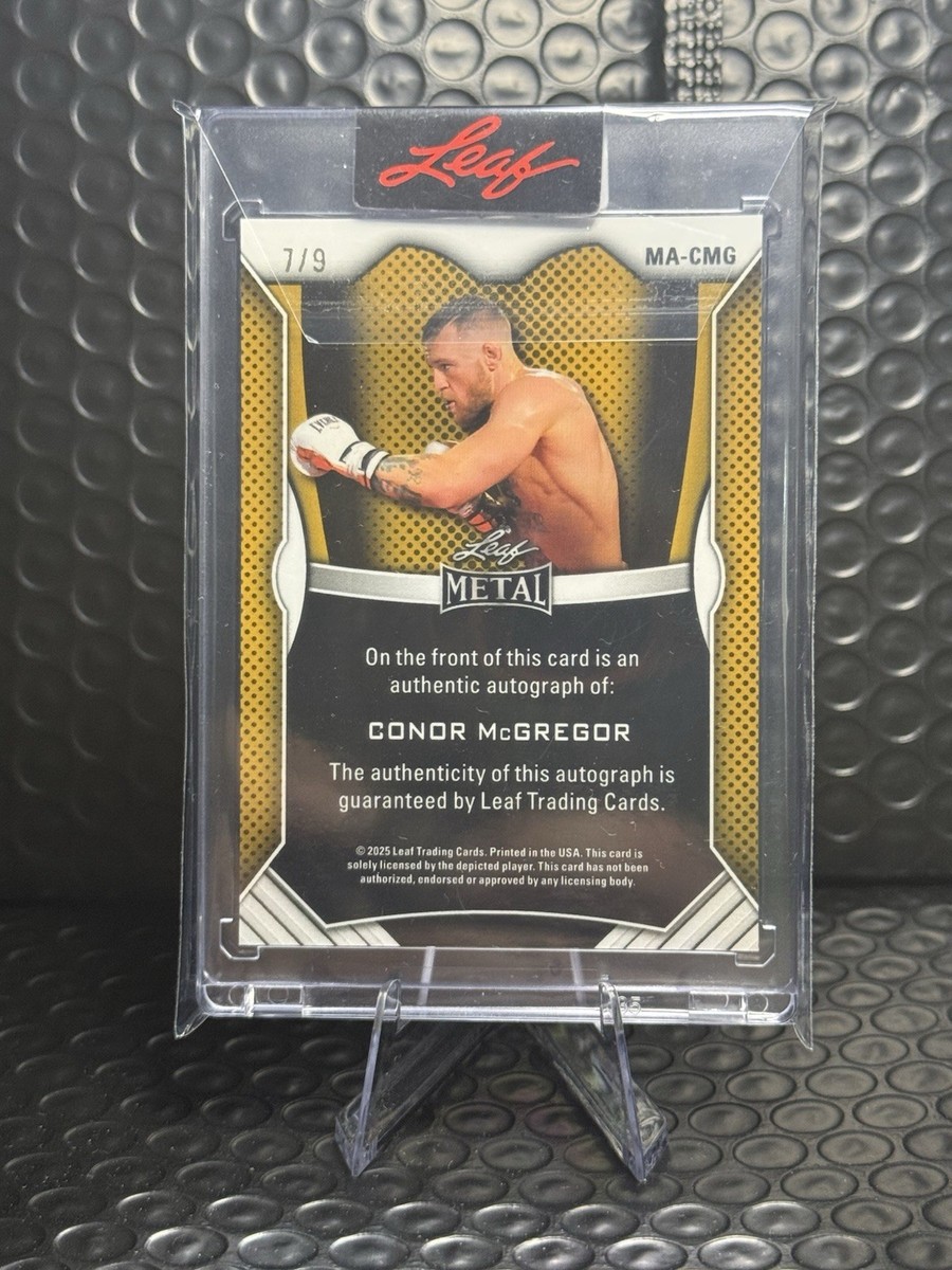 2025 Leaf Metal Authentics Volume 2 - Metal Autographs Conor