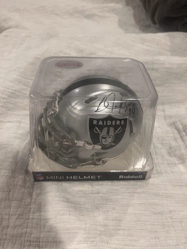 Bo Jackson Signed Raiders Mini Helmet *Read Description*