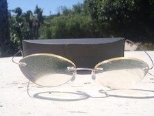 Silhouette TITAN Rimless Oval Eyeglasses FOR FRAME ONLY 2"W 1.25"T 5"W temples