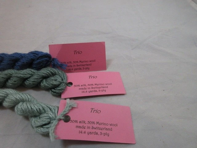 Brown Paper Packages Trio  3 Skeins Assorted Colors  14.4 yards NEW  H131 - Image 3 of 3