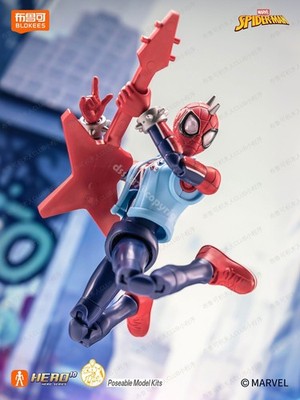 Blokees Marvel Spider-Man Galaxy Version 06 Hobie Brown Spider