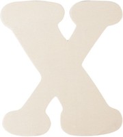 Buchstabe X Aus Holz 11 Cm