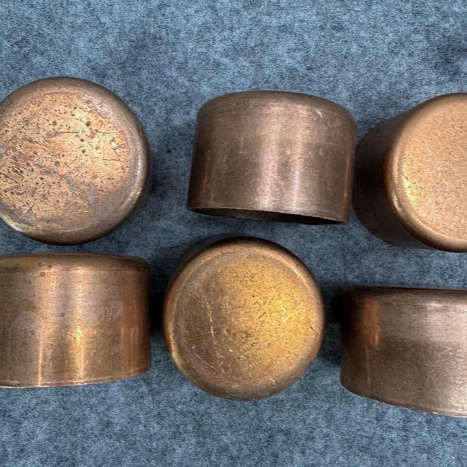Nibco C617 2 Wrot Copper Cap 2" Tube Size Lot of 6 New Not Used - Image 3 of 4