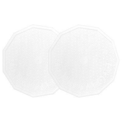 Fermentaholics 110mm Gallon Jar Lids   2-Pack Leak-Proof Airtight Lids for...