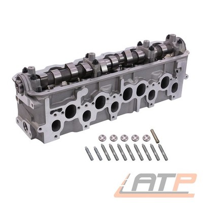 ZYLINDERKOPF +NOCKENWELLE +VENTILE FÜR VW TRANSPORTER T4 BUS 2.4 D AAB